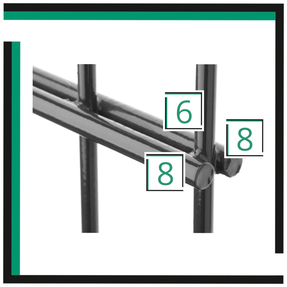 Doppelstabmatte 8/6/8 mm