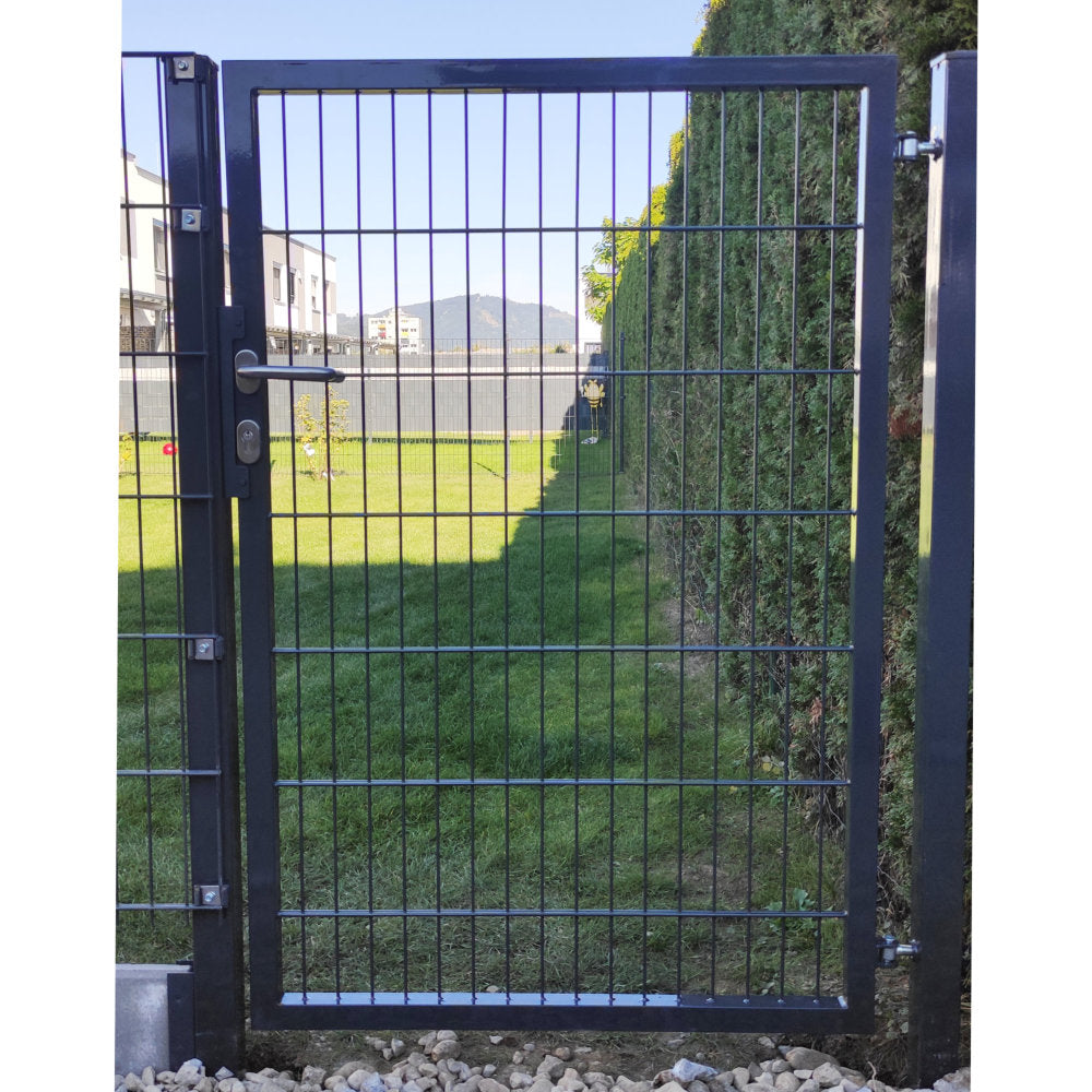 Flügeltor "BASIC" 1-flügelig inkl. Steher / LW: 100 cm