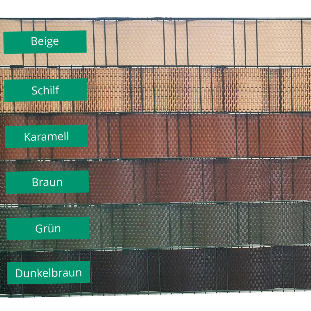 Sichtschutzstreifen "Rattan"