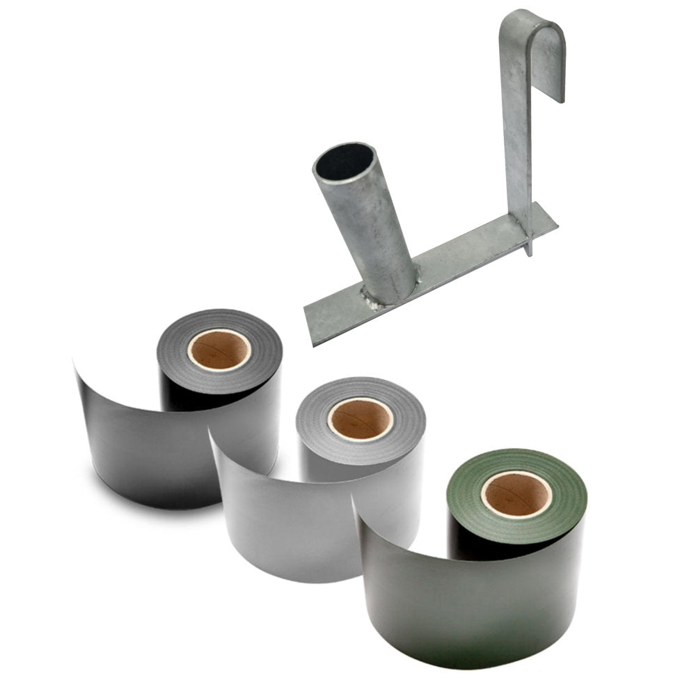 Abrollhilfe für Montage Sichtschutzrollen