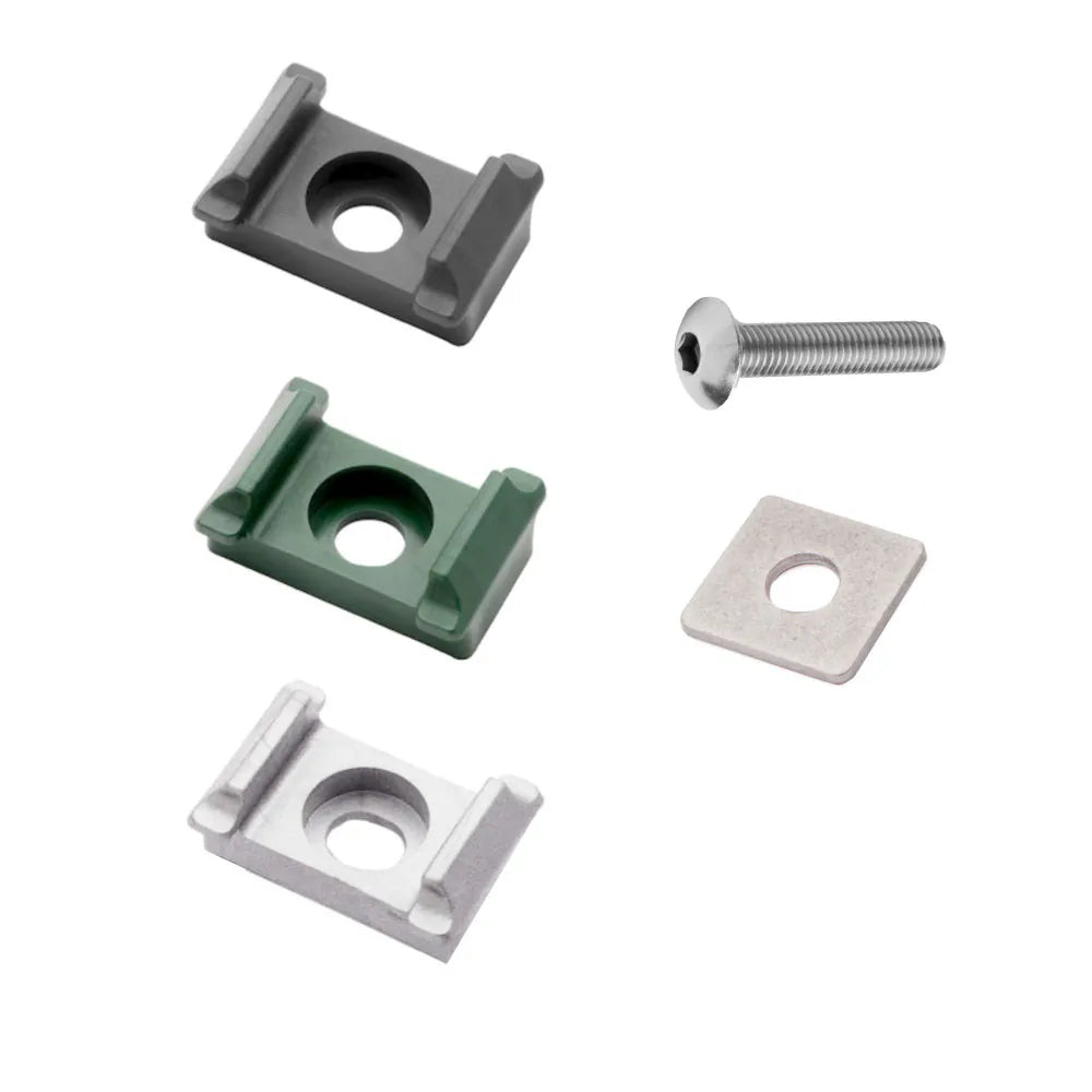 Eck-Befestigung für Steher 60/40 mm - Standard